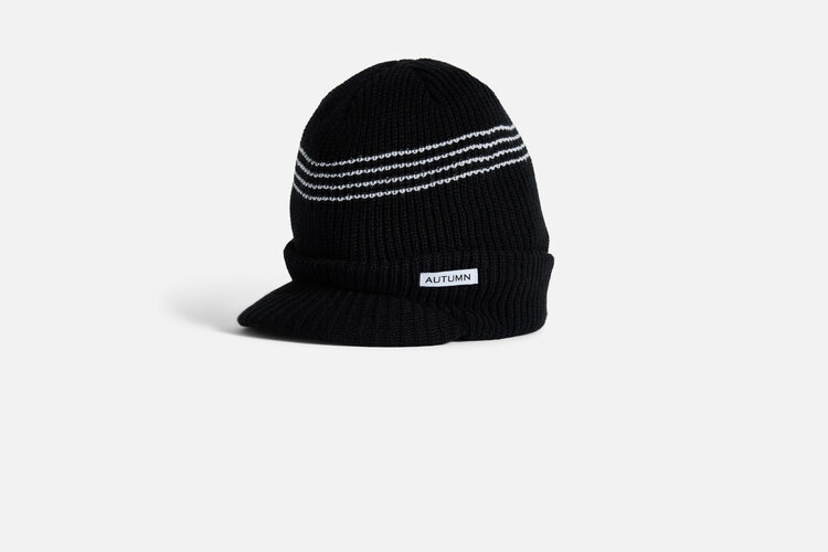 Autumn Autumn Visor Beanie 2026 | Black