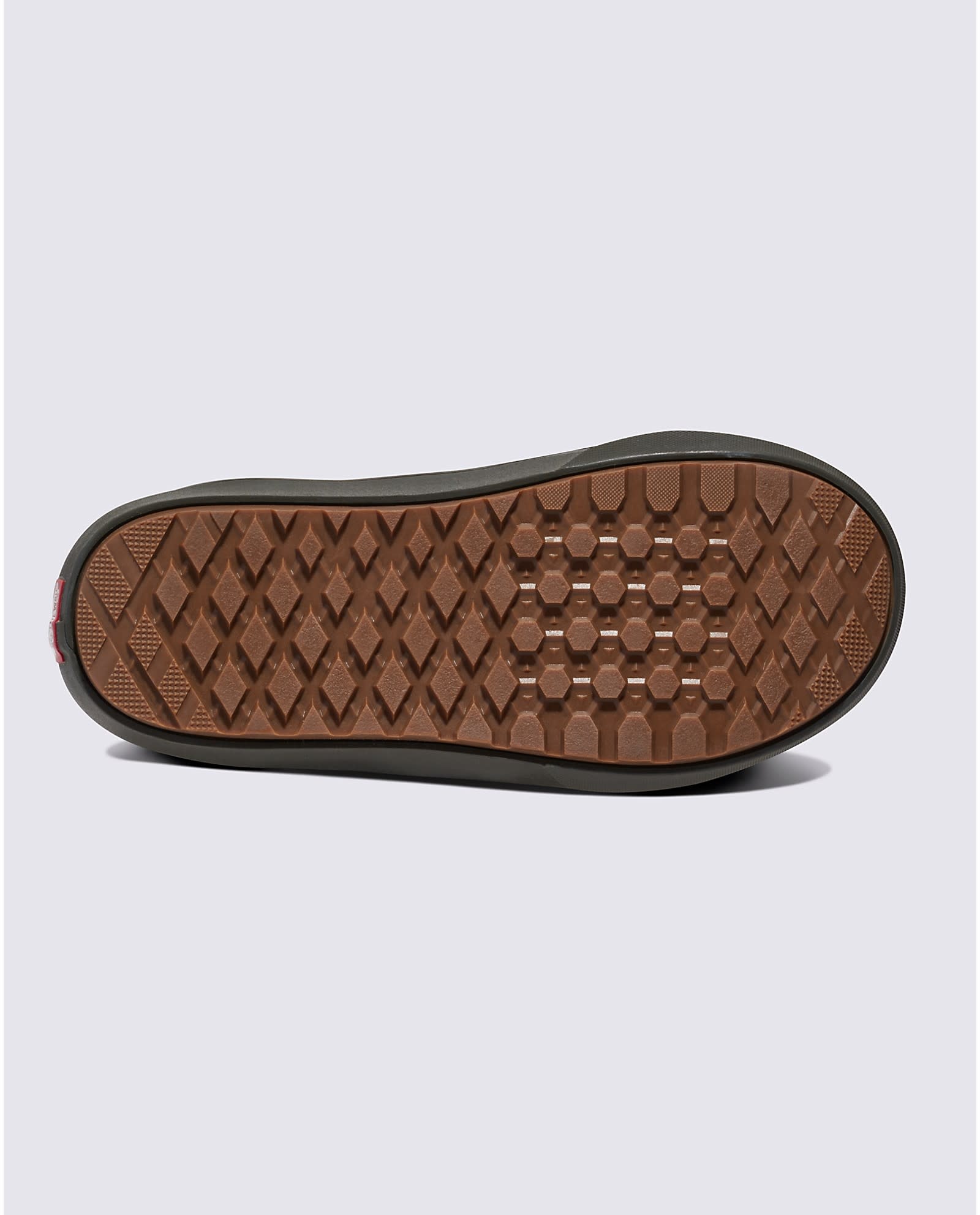 Black vans tan bottom sale