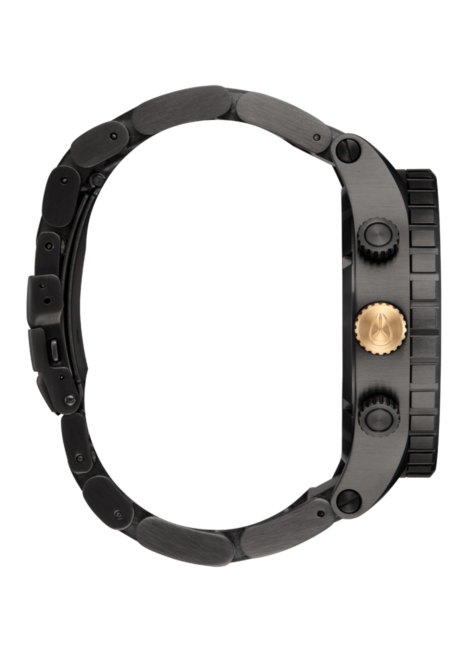 NIXON ニクソン THE 51-30 CHRONO マットブラック×ゴールド Nixon The 51-30 Chrono Matte Black / Gold Review - YouTube