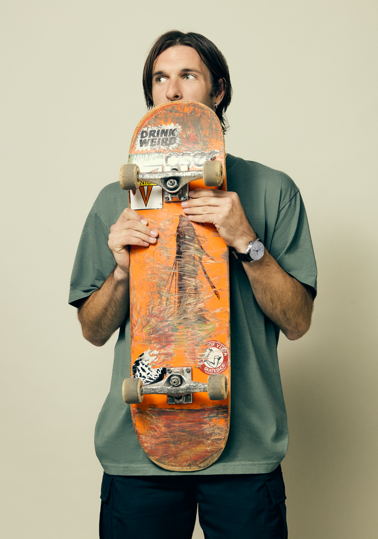 Nixon Nixon Sentry Leather | Chrome/Silver Sunray/Black