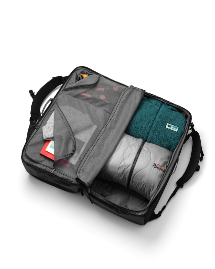 Db Roamer Pro Split Duffel 90L | Black Out