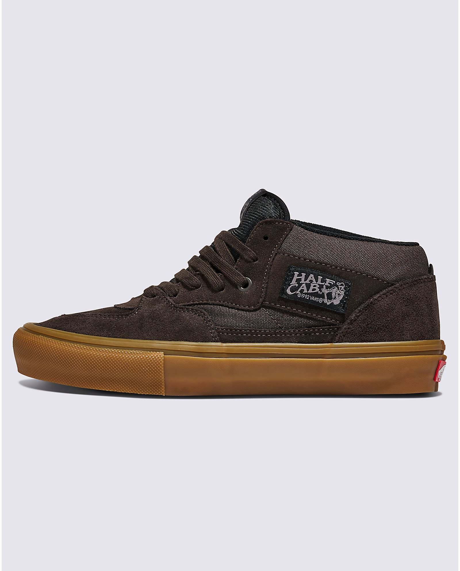 Vans Skate Half Cab (Mens) | Brown/Gum - The Drop Rideshop