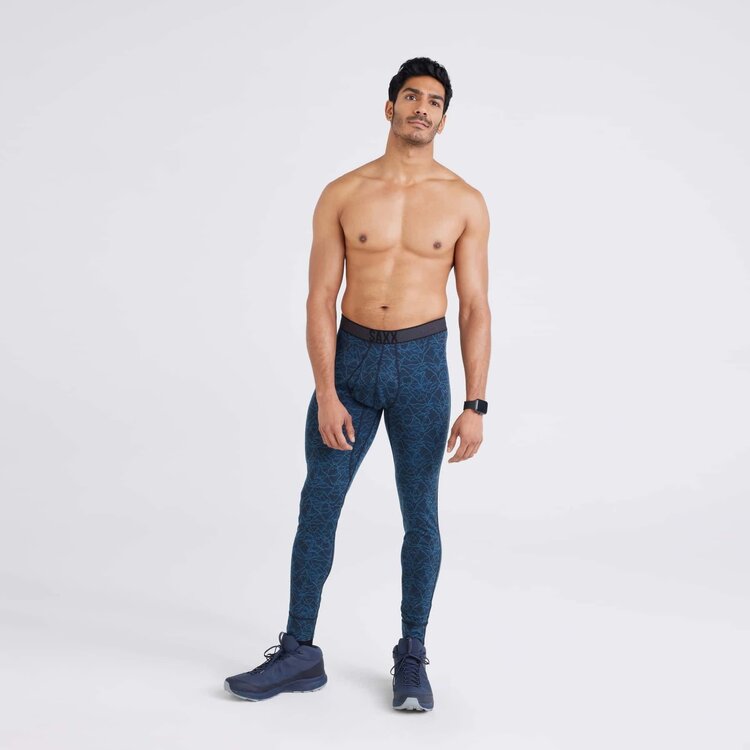 SAXX Saxx Roast Master Mid-Weight Bottom Fly | Sketchy Mountain-Teal