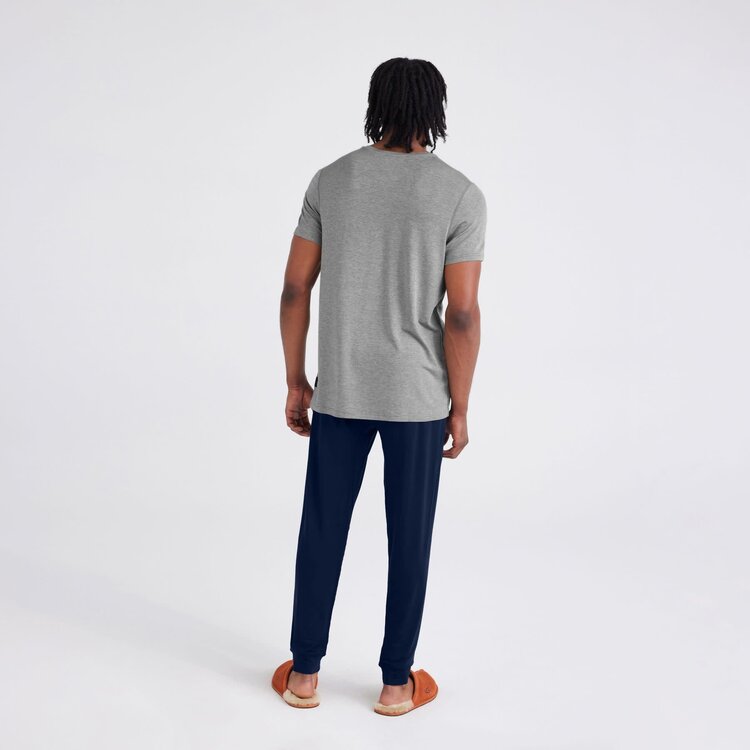 SAXX Saxx Snooze Short Sleeve Tee | Dark Grey Heather
