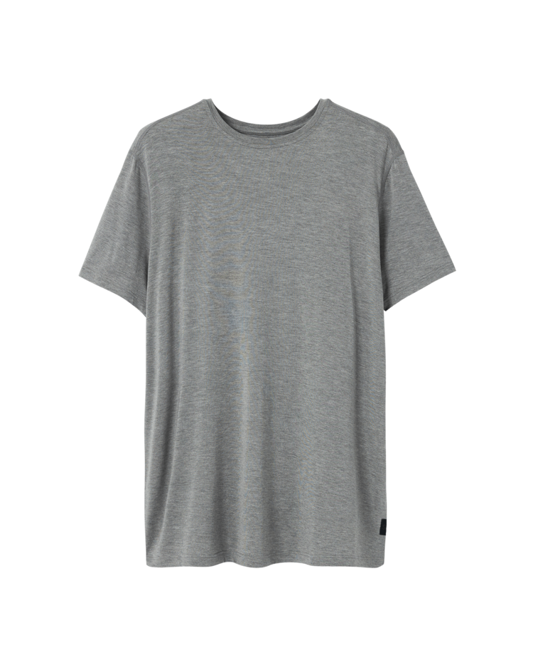 SAXX Saxx Snooze Short Sleeve Tee | Dark Grey Heather
