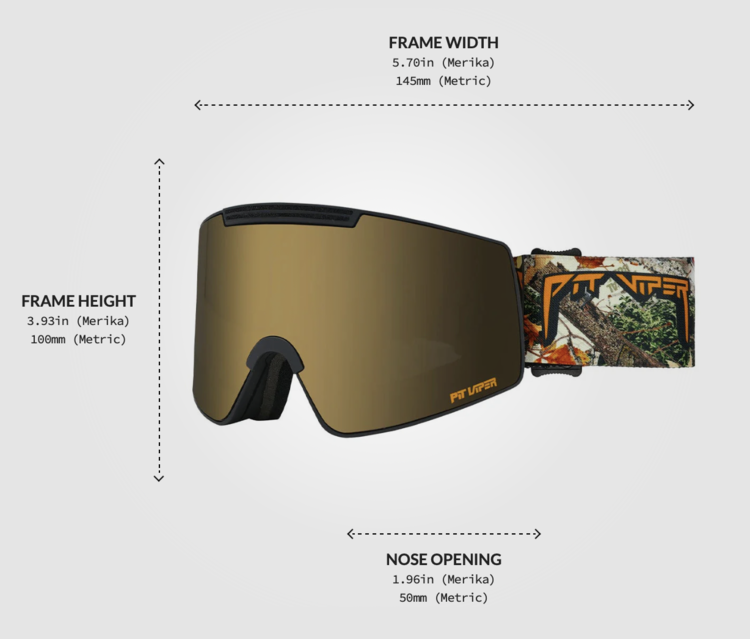 Pit Viper Pit Viper The Proform Goggle 2026 | The Actualbush