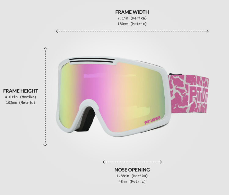 Pit Viper Pit Viper The French Fry Goggle (Large) 2026 | The Greybird