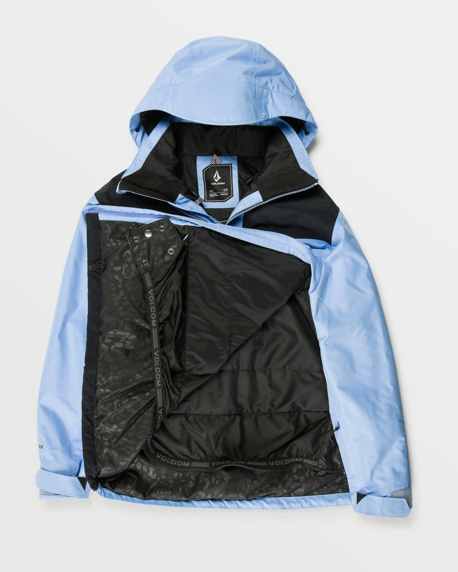 Volcom Fern Ins Gore Pullover 2025 Womens Crystal Blue S3 Boardshop