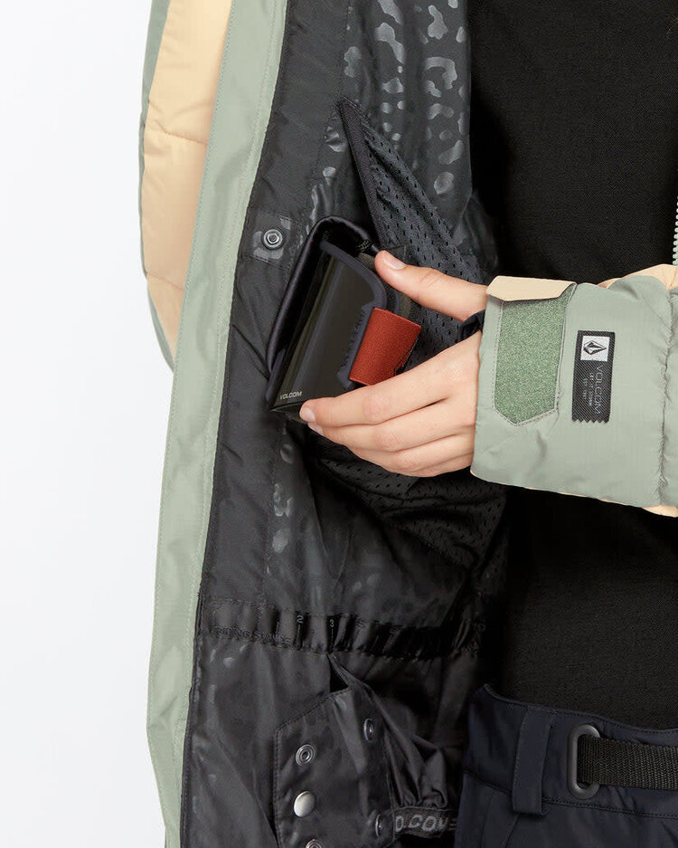 Volcom Volcom Puffleup Jacket 2025 (Womens) | Lichen Green