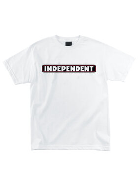 Independent Independent Bar Logo T-Shirt | White