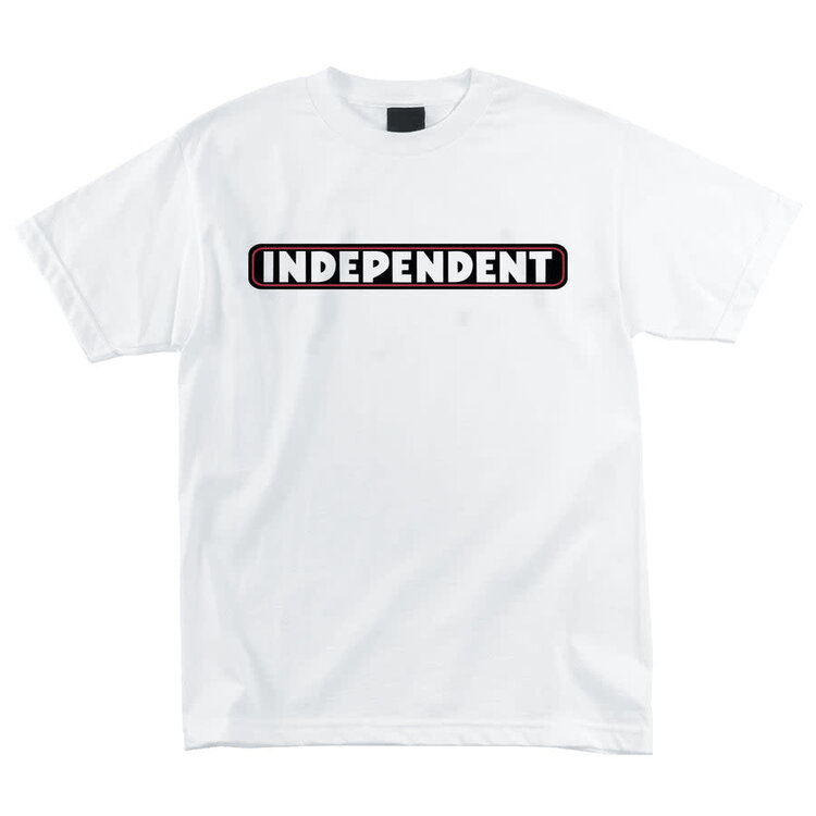 Independent Independent Bar Logo T-Shirt | White