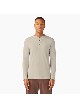 Dickies Dickies L/S Thermal Henley (Mens) | Oatmeal