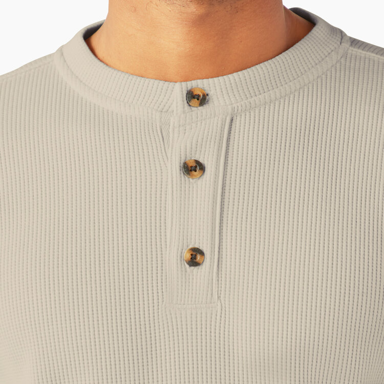 Dickies Dickies L/S Thermal Henley (Mens) | Oatmeal