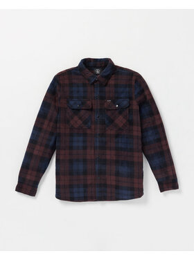 Volcom Volcom Bowered Fleece Ls (Mens) | Merlot