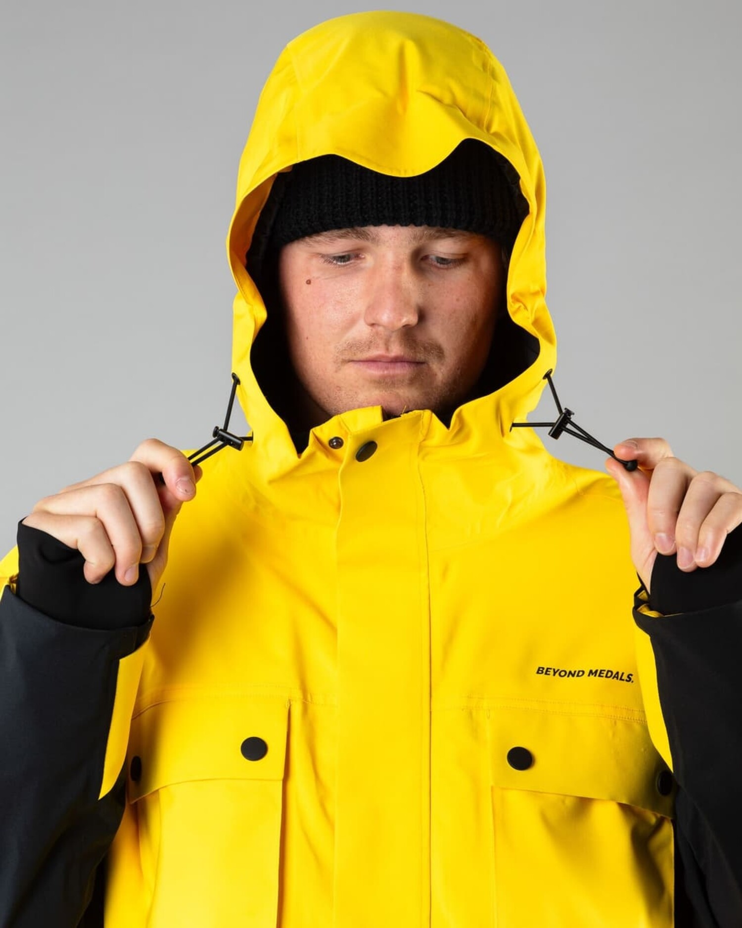Beyond Medals Cargo Jacket 2L 2025 Yellow S3 Boardshop
