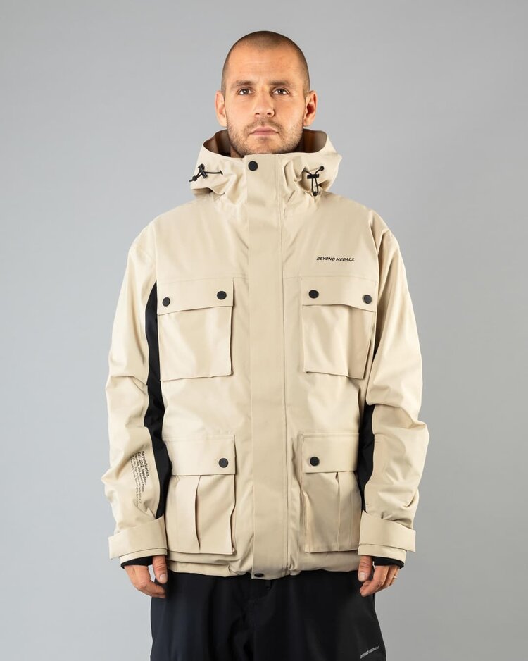 Beyond Medals Beyond Medals Cargo Jacket 2L 2025 | Beige