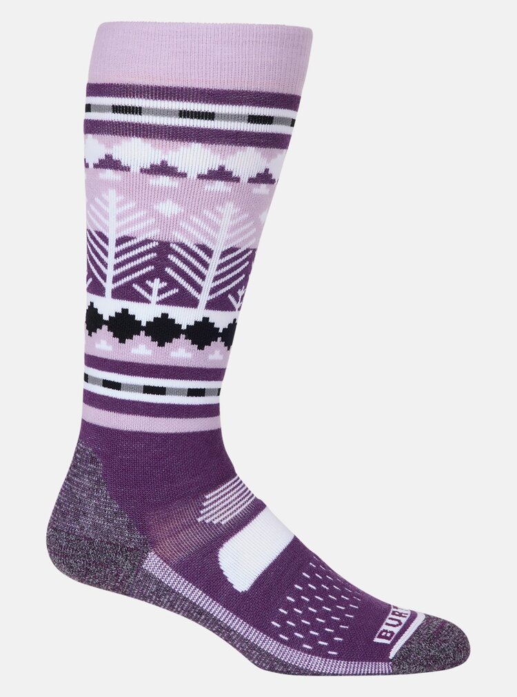 Burton Burton Performance Midweight Socks 2026 (Womens) | Snowy Pines