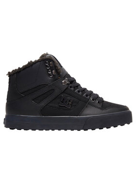 DC Dc Pure High-Top Winter (Mens) | Black/Black/Black