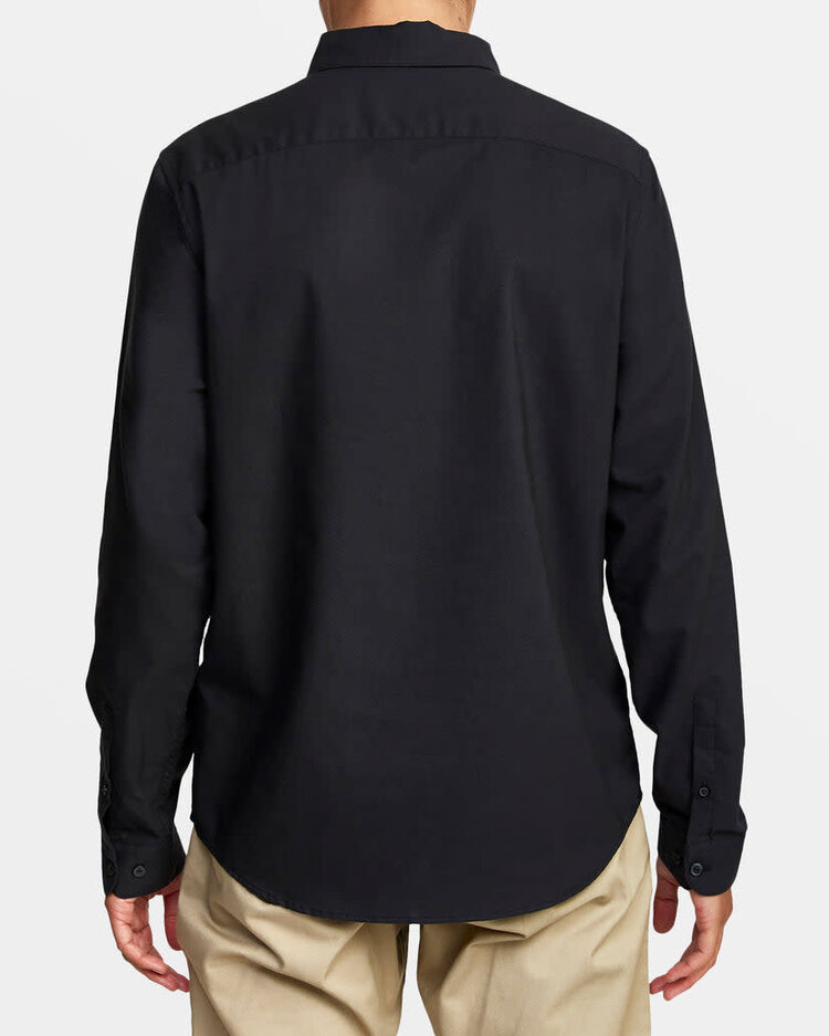 RVCA Rvca Thatll Do Stretch Ls Woven (Mens) | Black