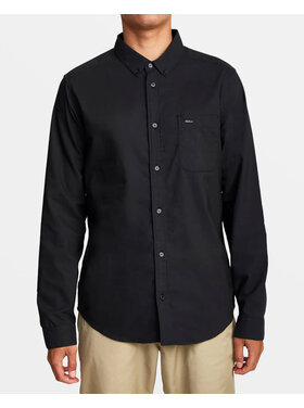 RVCA Rvca Thatll Do Stretch Ls Woven (Mens) | Black