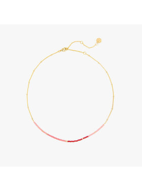Pura Vida Pura Vida True Love Seed Bead Choker | Gold