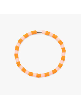 Pura Vida Pura Vida Seascape Vinyl Disc Stretch Bracelet | Golden Poppy
