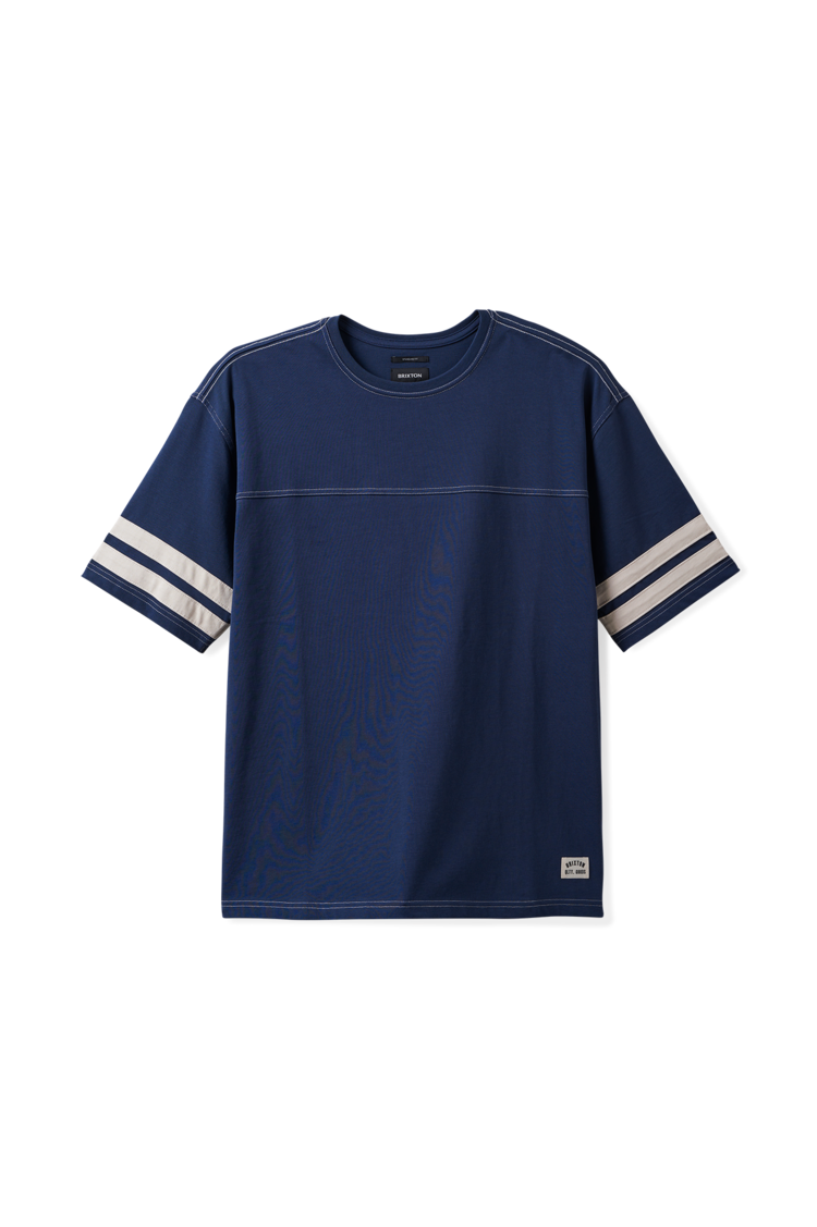 Brixton Brixton Varsity Heavy Weight Football (Mens) | Washed Navy