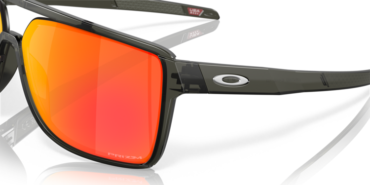 Oakley Oakley Castel Matte Grey Smoke | Prizm Ruby