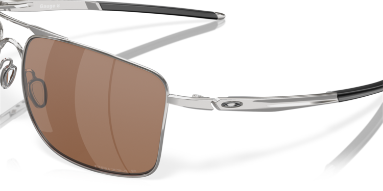 Oakley Oakley Gauge 8 Polished Chrome | Prizm Tungsten Polarized