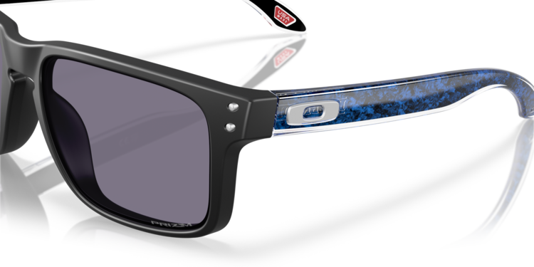 Oakley Oakley Holbrook Matte Black Blue Resin | Prizm Grey