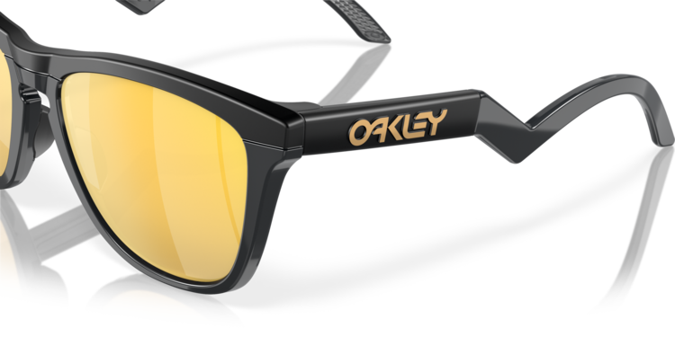 Oakley Oakley Frogskins Hybrid Matte Black Carbon | Prizm 24K Polarized