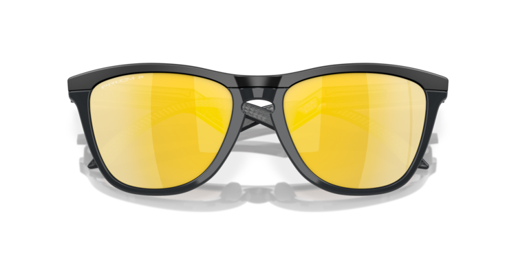 Oakley Oakley Frogskins Hybrid Matte Black Carbon | Prizm 24K Polarized