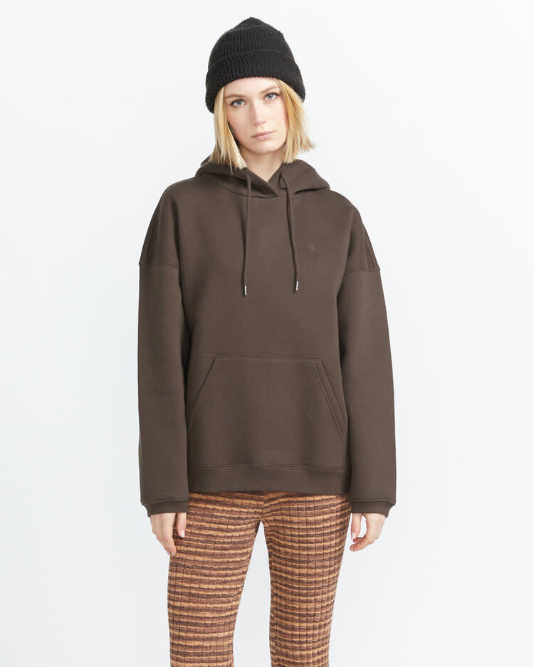 Volcom Volcom Stone Heart Up Hoodie (Womens) | Dark Chocolate