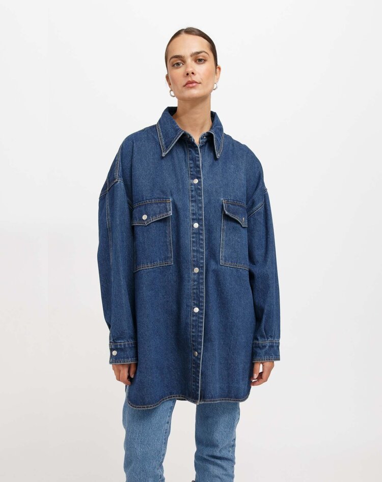 Brunette Brunette Shania Denim Jacket | Indigo Denim