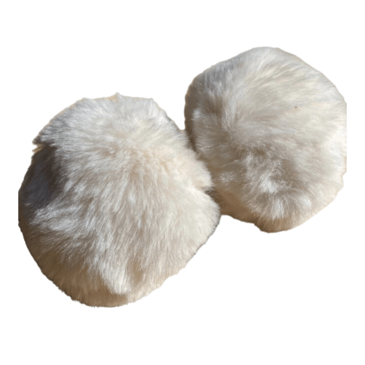 MDXONE MDXONE Pompoms W/ Elastics | White