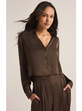 Z Supply Z Supply Sante Top | Dark Chocolate