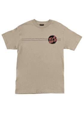 Santa Cruz Santa Cruz Godzilla Destroyer Stripes T-Shirt (Mens) | Sand