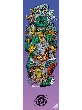 Santa Cruz Mob Godzilla Kaiju Roskopp Grip Sheet