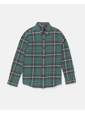 Volcom Volcom Caden Plaid Ls (Youth) | Green