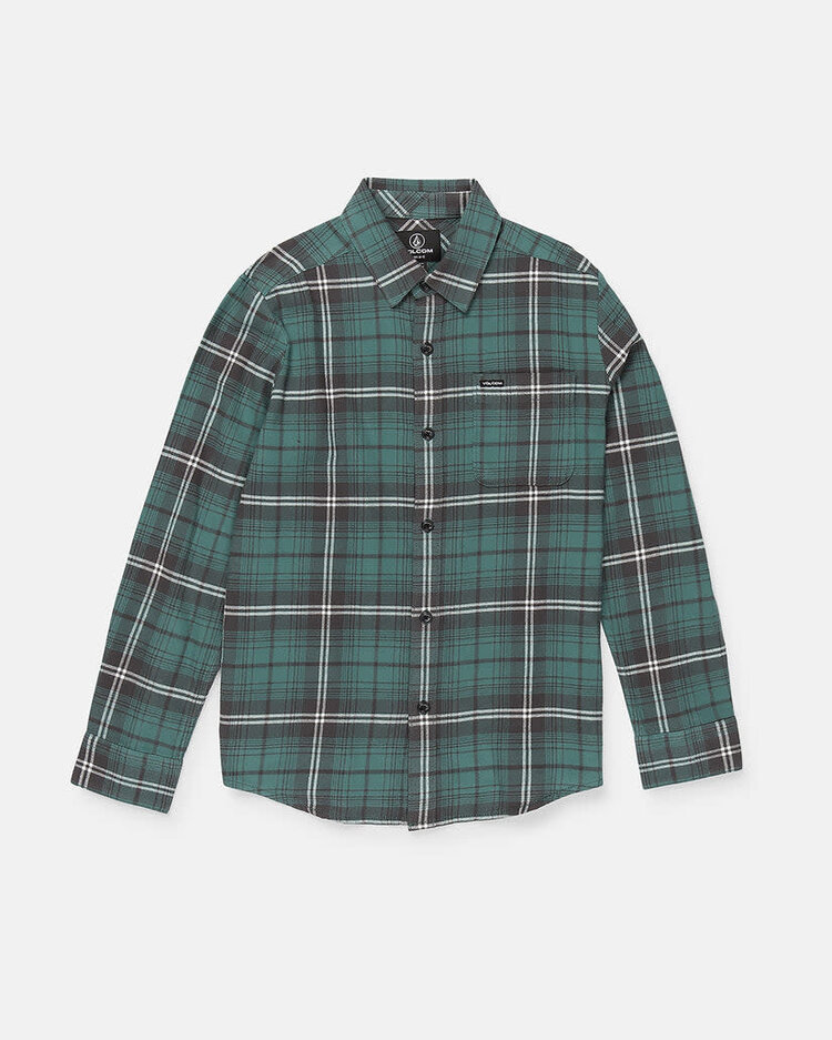 Volcom Volcom Caden Plaid Ls (Youth) | Green