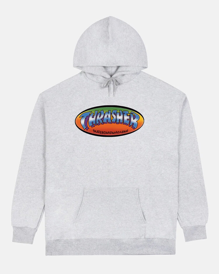 Thrasher Thrasher Ninety-Five By Spanky Hoodie (Mens) | Ash Grey
