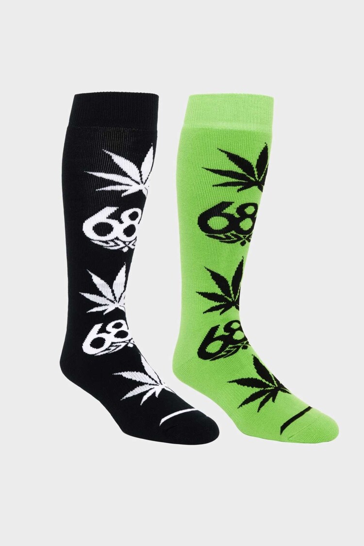 686 686 Huf Socks -2Pk 2026 (Mens) | Assorted