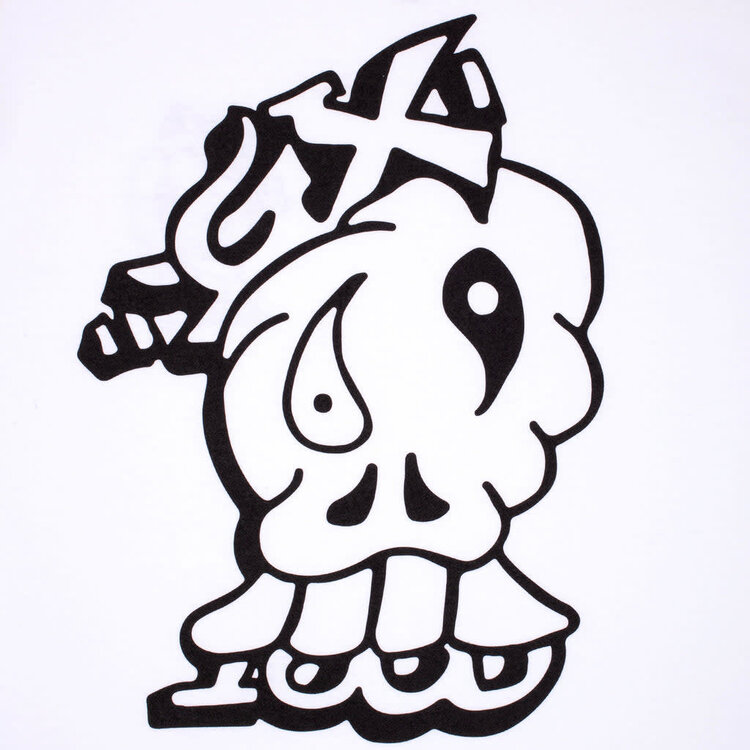 GX1000 GX1000 Big Mind Over Matter Tee (Mens) | White