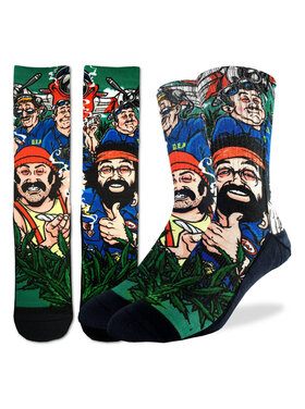 Good Luck Socks Good Luck Sock Cheech & Chong DEA Socks (Mens) | 8-13