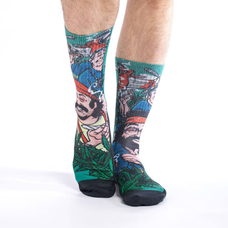 Good Luck Socks Good Luck Sock Cheech & Chong DEA Socks (Mens) | 8-13