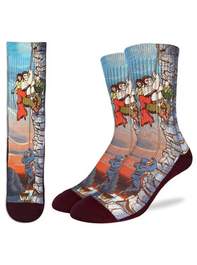 Good Luck Socks Good Luck Sock The Princess Bride Cliffs of Insanity Socks (Mens) | 8-13
