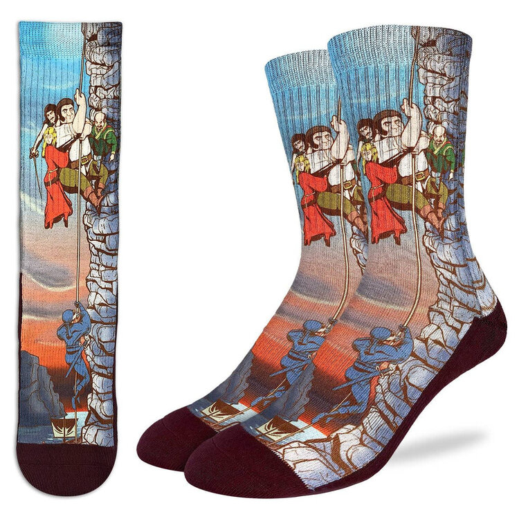 Good Luck Socks Good Luck Sock The Princess Bride Cliffs of Insanity Socks (Mens) | 8-13
