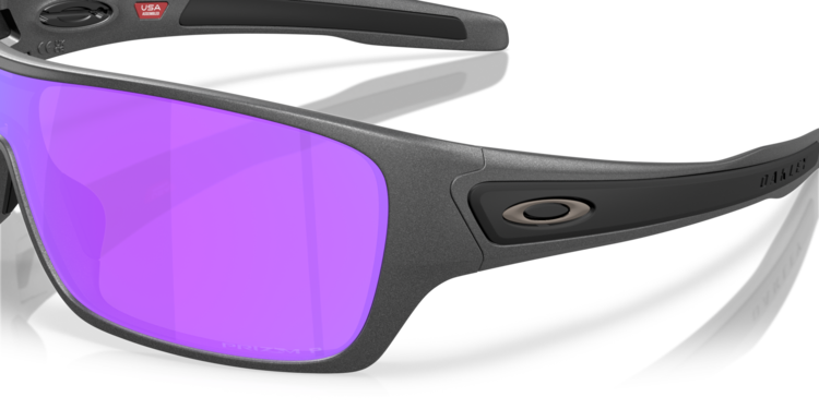Oakley Oakley Turbine Rotor Matte Steel | Prizm Violet Polarized