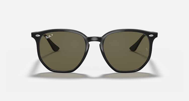 Ray Ban Ray Ban Rb4306F Polished Black | G-15 Green Polarized