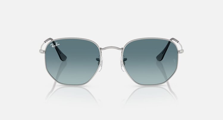 Ray Ban Ray Ban Hexagonal Flat Polished Silver | 003/3M51